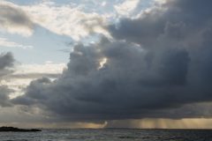 (Dreigende) Bui boven zee (Noorwegen, Ræge)