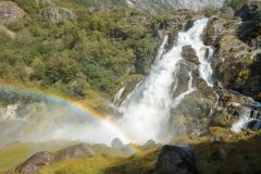 Waterval bij de Briksdalsbreen